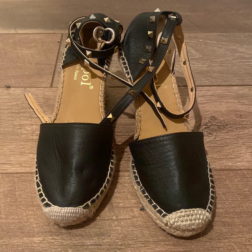 Maypol espadrilles black studs